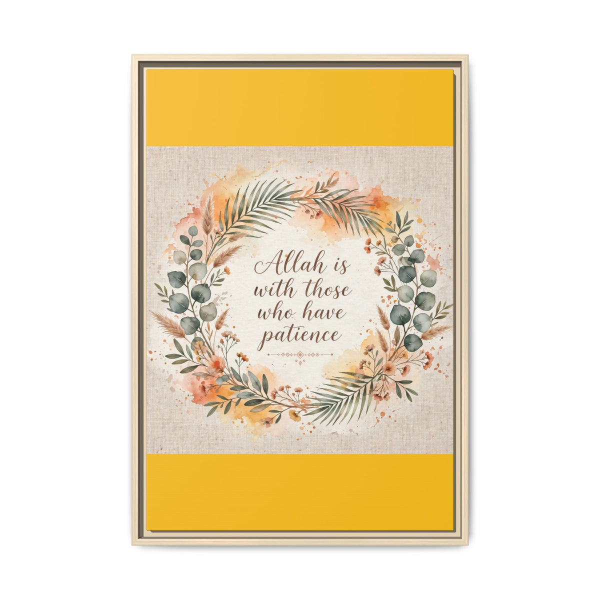 Matte Canvas, Framed (Multi-color)