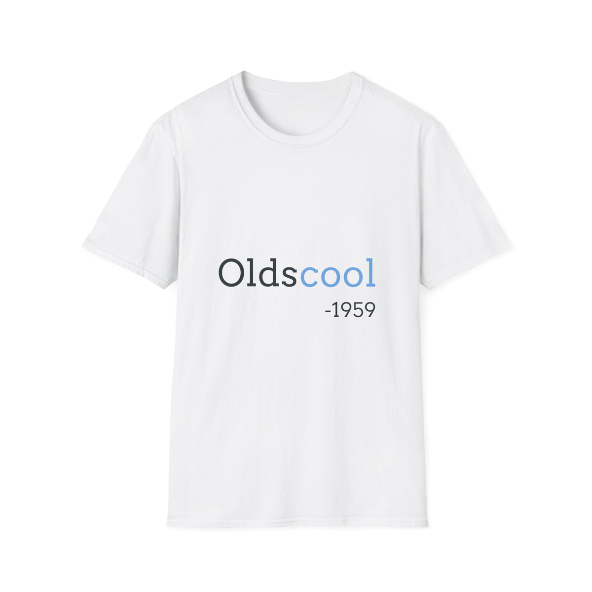 Oldscool 1959 T-Shirt — Vintage 'Oldscool' Birthday Tee