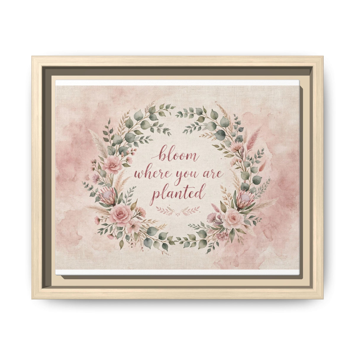 Matte Canvas, Framed (Multi-color)