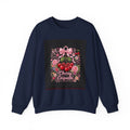 Cherry Coquette Sweatshirt — Floral Cherries Graphic Crewneck