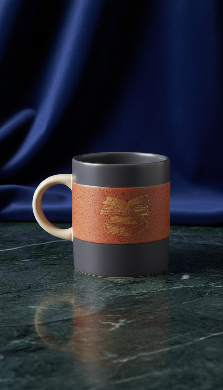 Elegant Ceramic Mug in a new setting