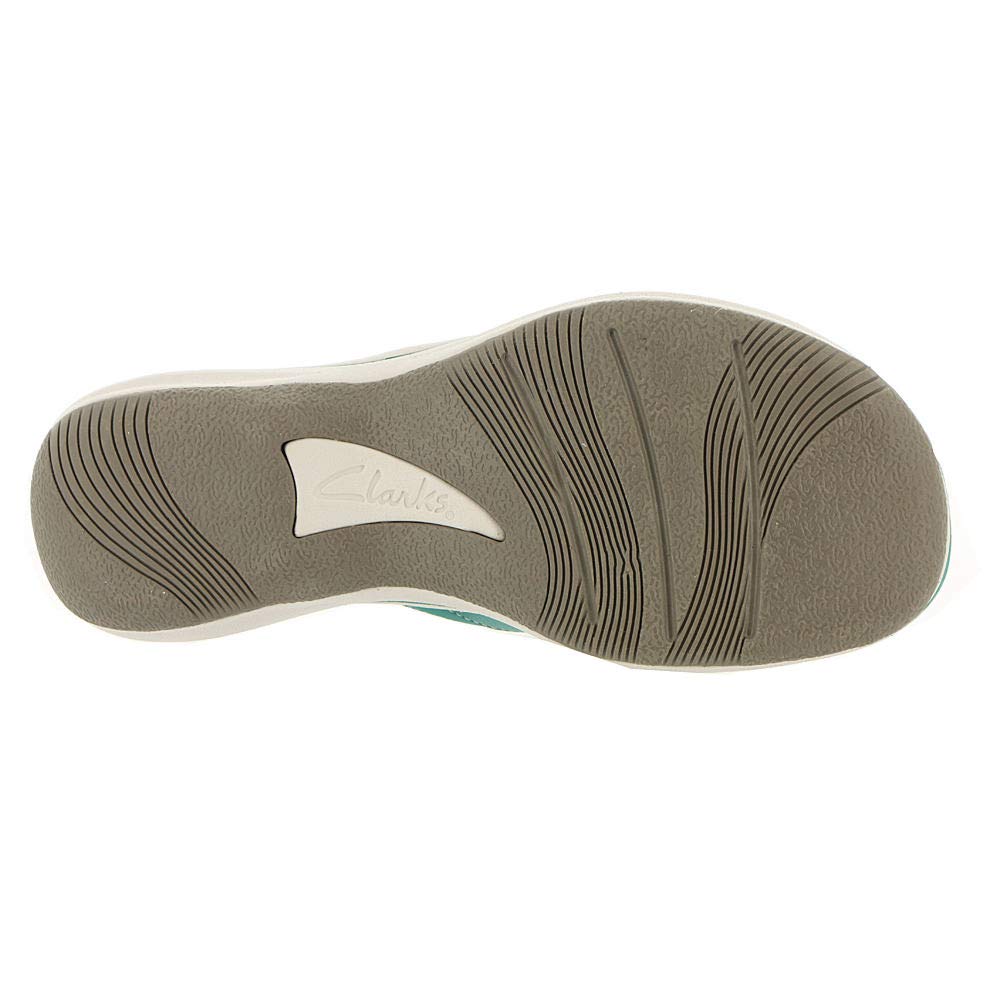 Clarks Women's Breeze Sea Flip-Flop, Navy Synthetic, 8Clarks Women's Breeze Sea Flip-Flop, Navy Synthetic, 8 used