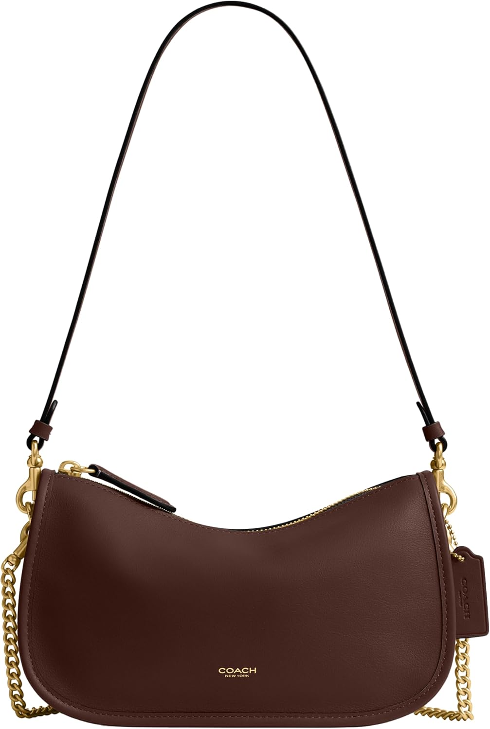COACH Women's Natural Grain Leather Waverly Bag