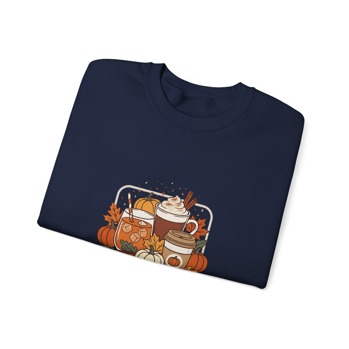 Sweater Weather Fall Cozy Crewneck Sweatshirt | Pumpkin Spice Autumn Vibes