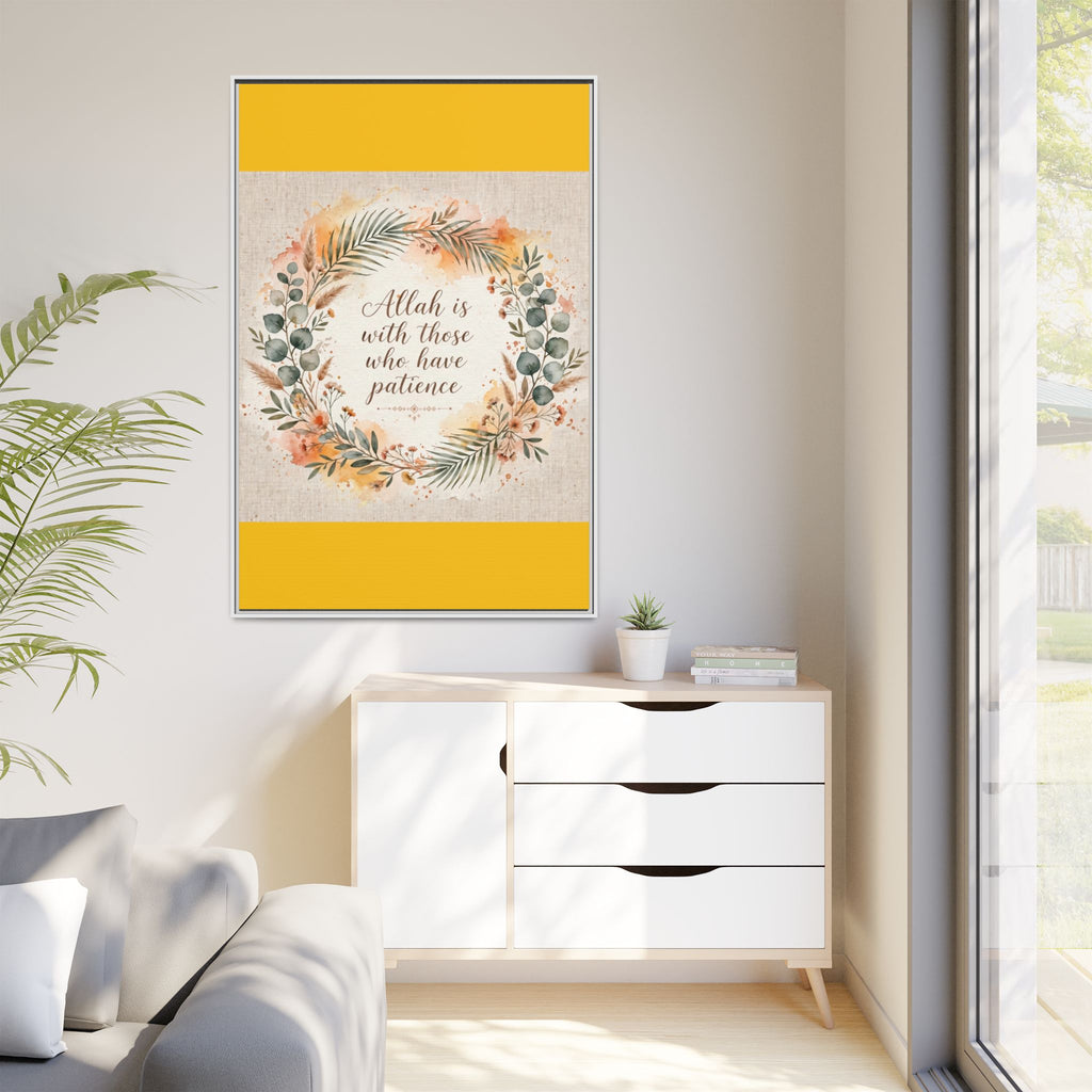 Matte Canvas, Framed (Multi-color)