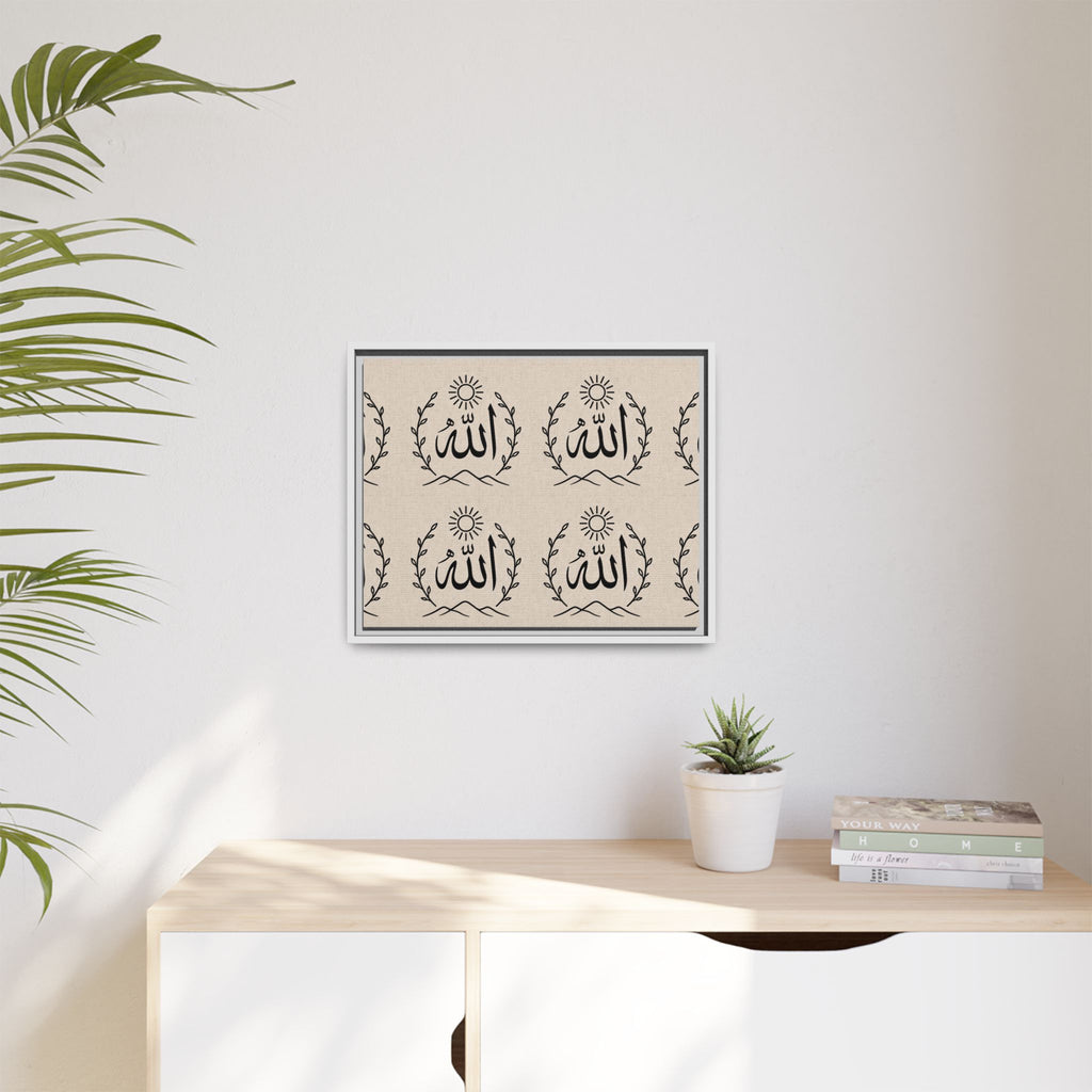 Matte Canvas, Framed (Multi-color)