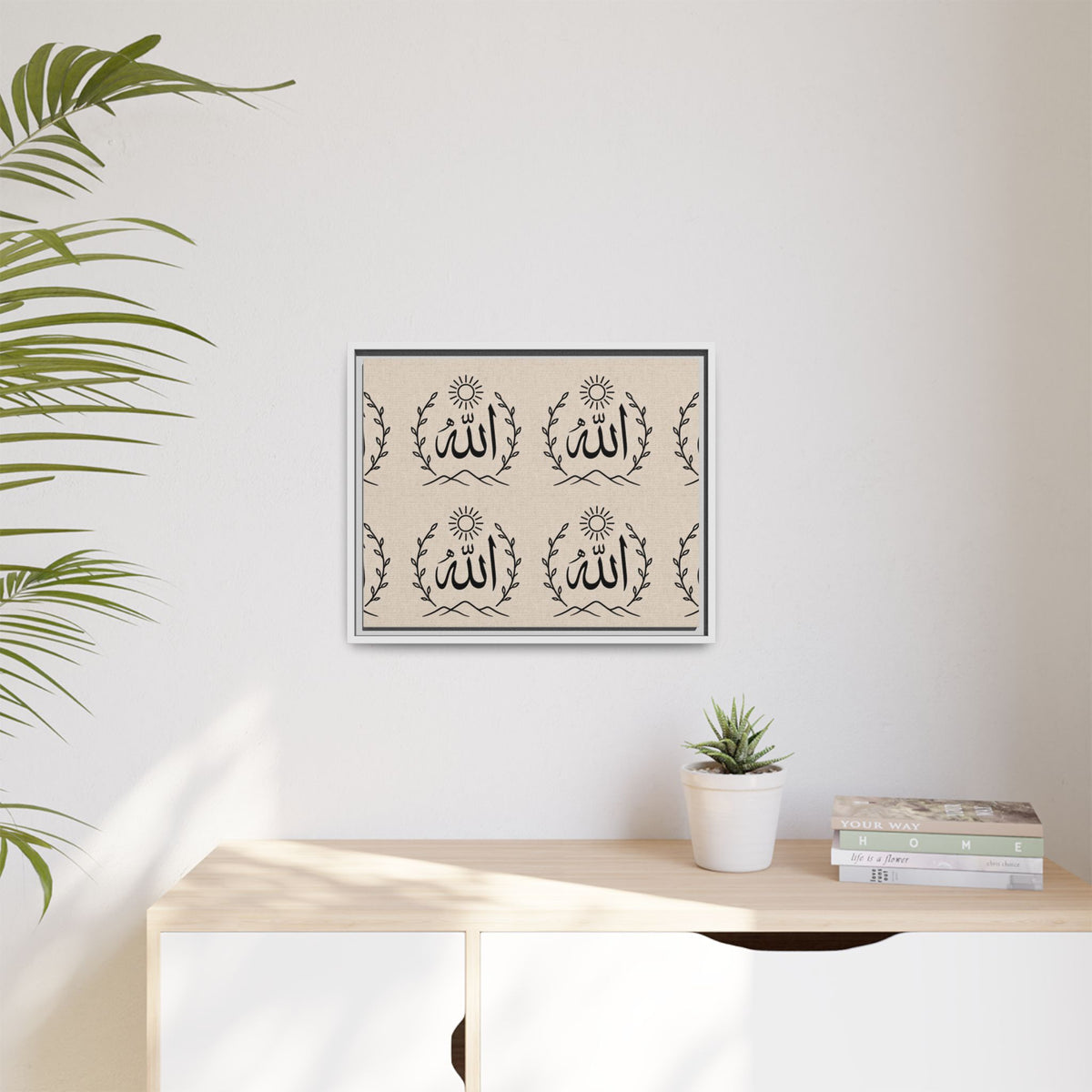 Matte Canvas, Framed (Multi-color)