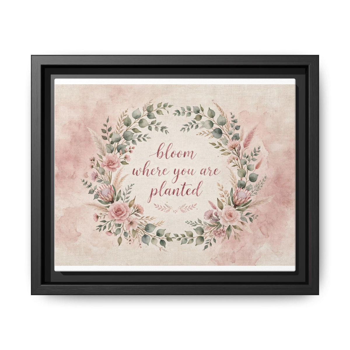 Matte Canvas, Framed (Multi-color)