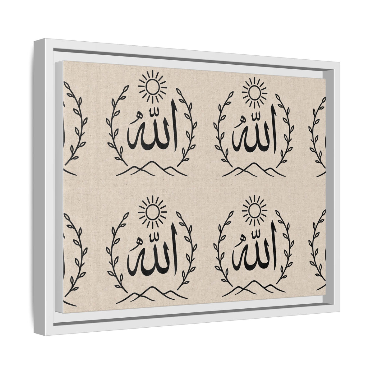 Matte Canvas, Framed (Multi-color)