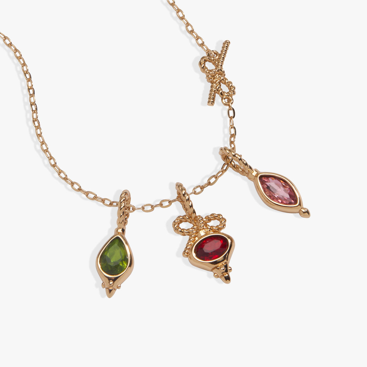 Ornaments Multi Charm Necklace