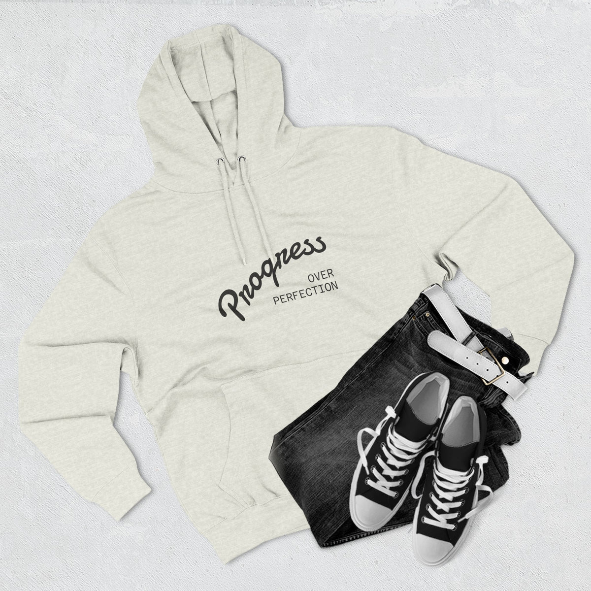 Progress Over Perfection Hoodie — Limited 1972 Edition