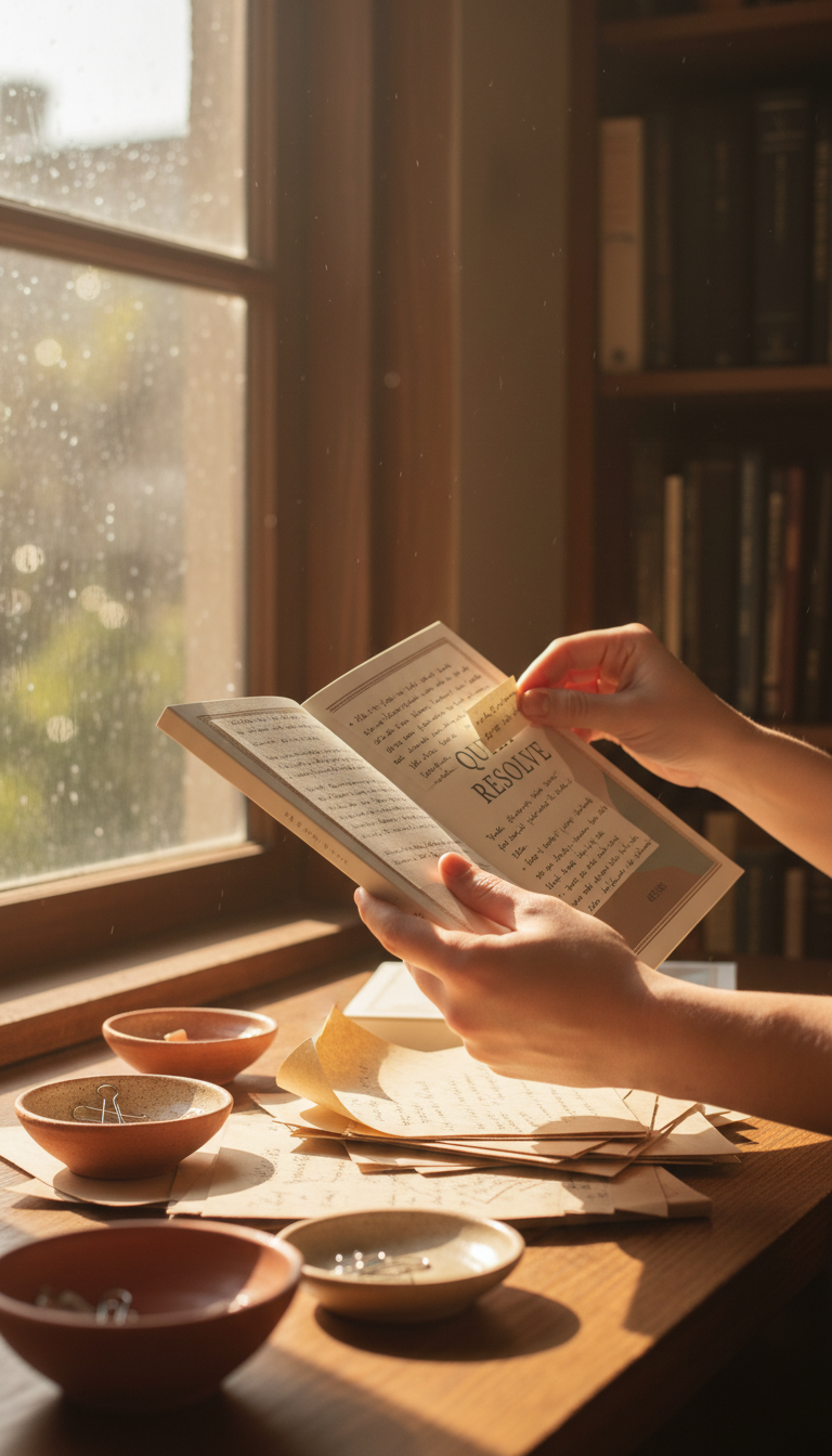 Paperback Memoir with Soft-Touch Cover in use