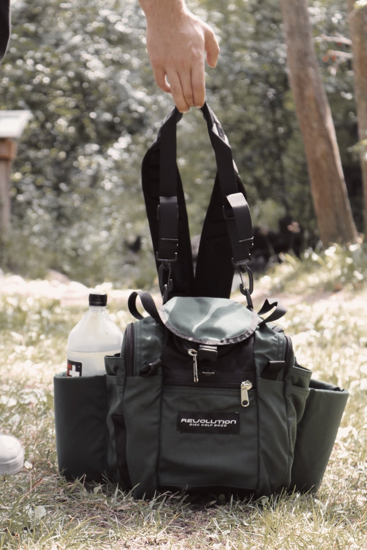 Revolution Mini Deluxe V3 Disc Golf Bag - Rust