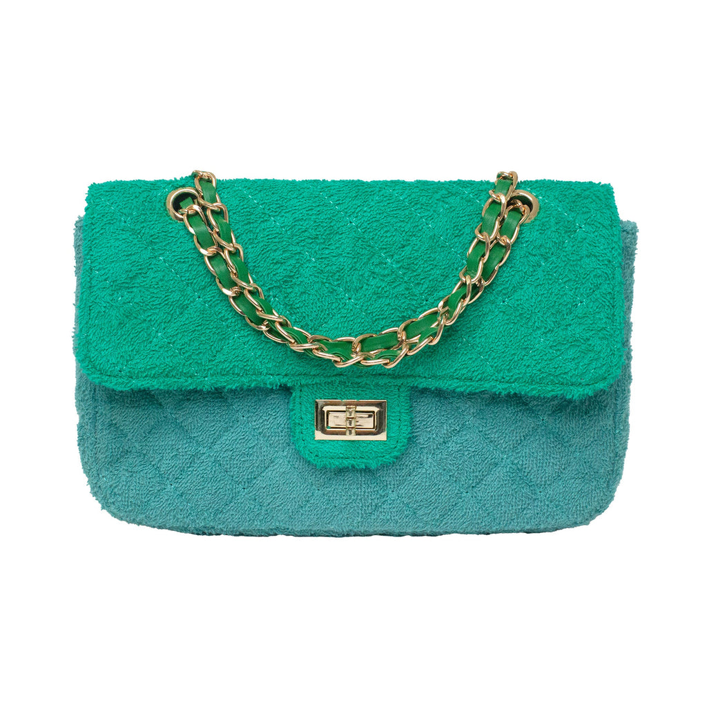Small Shoreline Flap - Two Tone Green