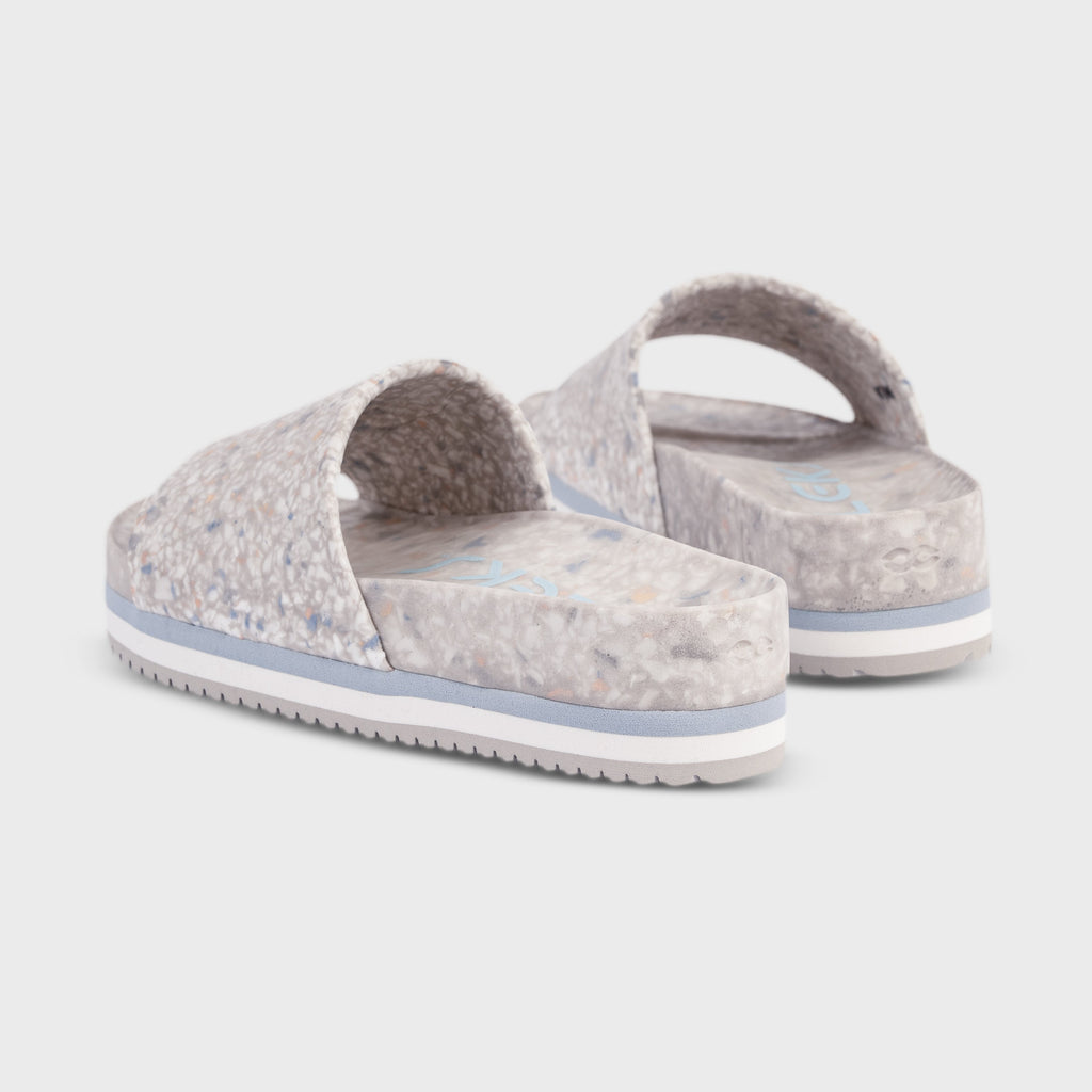 East Beach Slide Platform - Faded Denim