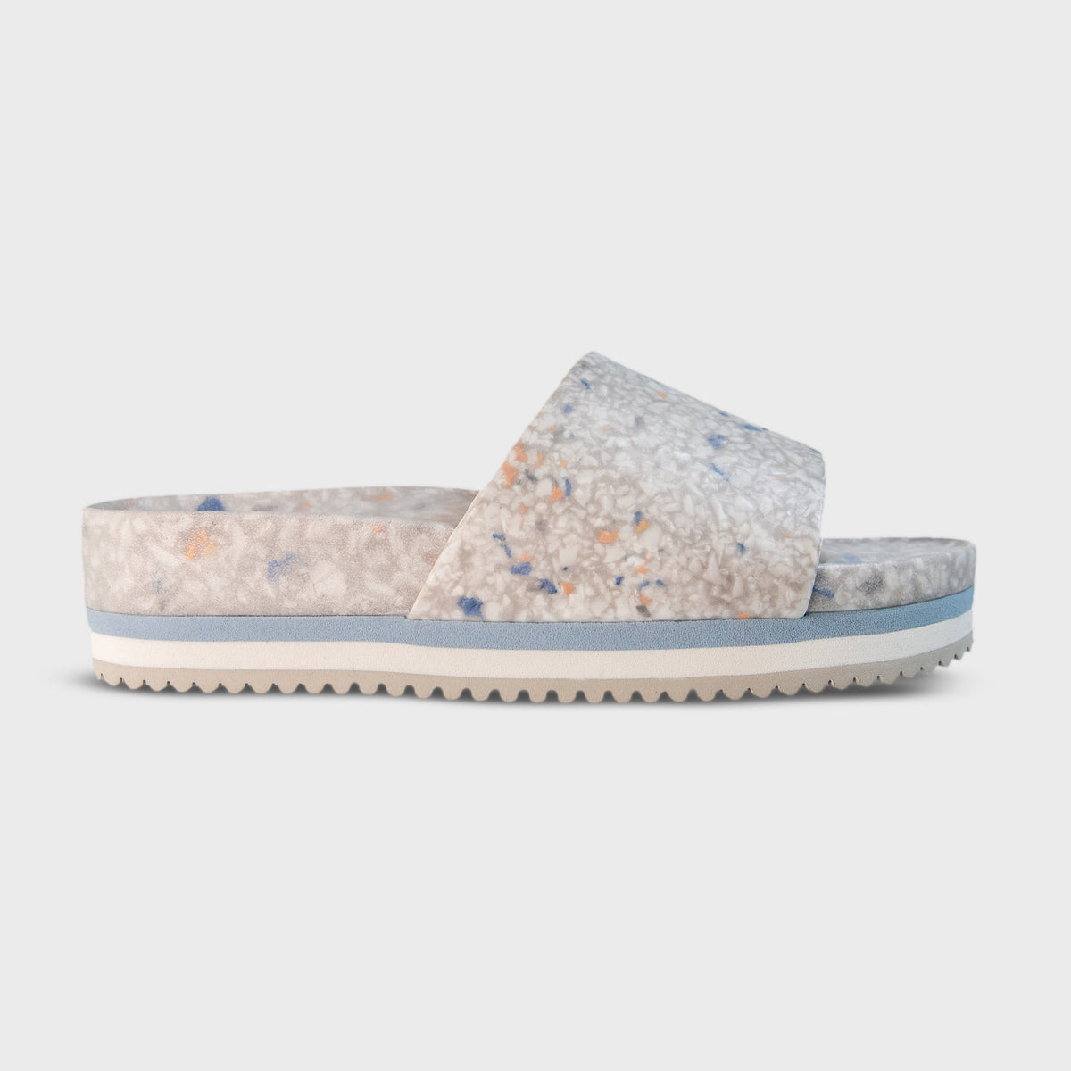 East Beach Slide Platform - Faded Denim