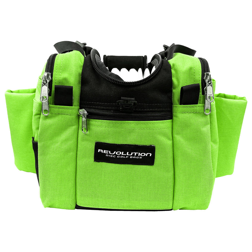 Revolution Mini Deluxe V3 Disc Golf Bag - Lime Green