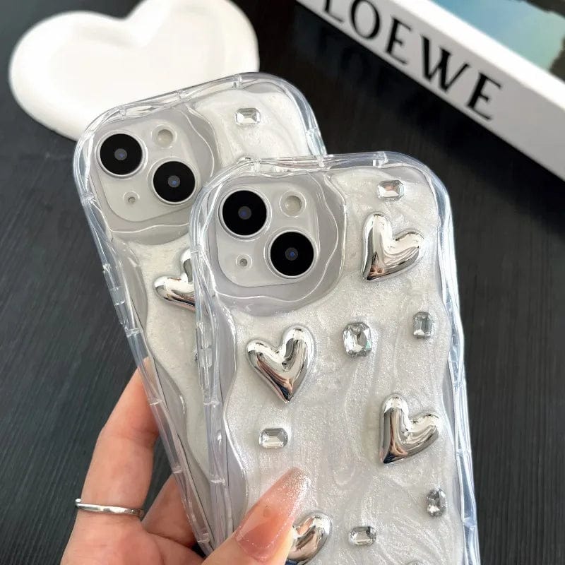 3D Silicone Love Bow iPhone Case