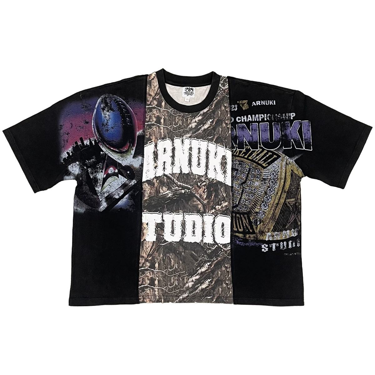 Prime Streetwear Cropped Boxy Tee Cotton 350GSM DTG Print Oversized Fit
