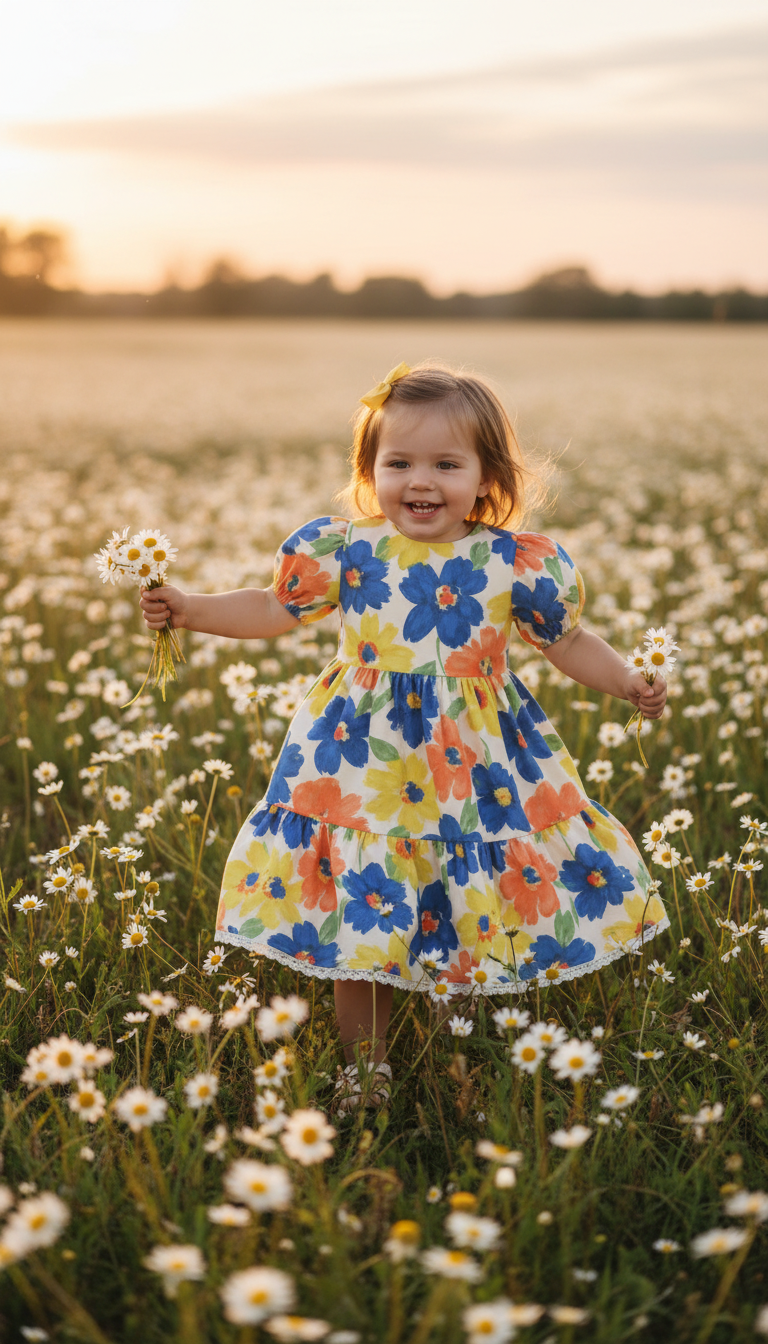 Toddler Dress in use