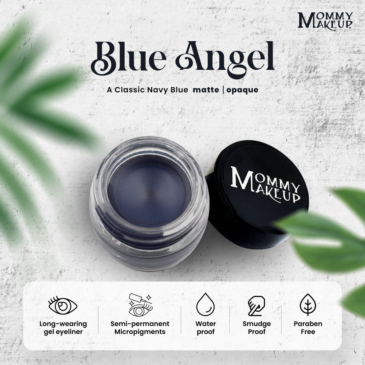 Blue Angel Stay Put Waterproof Gel Eyeliner w/ Micropigments