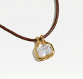 THE NAIA GEM PENDANT NECKLACE